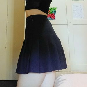 American Apparel navy blue tennis skirt
